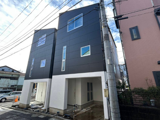 南区庚台2棟現場新築工事