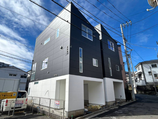 南区庚台2棟現場新築工事