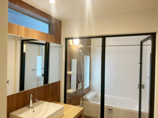 南区庚台2棟現場新築工事