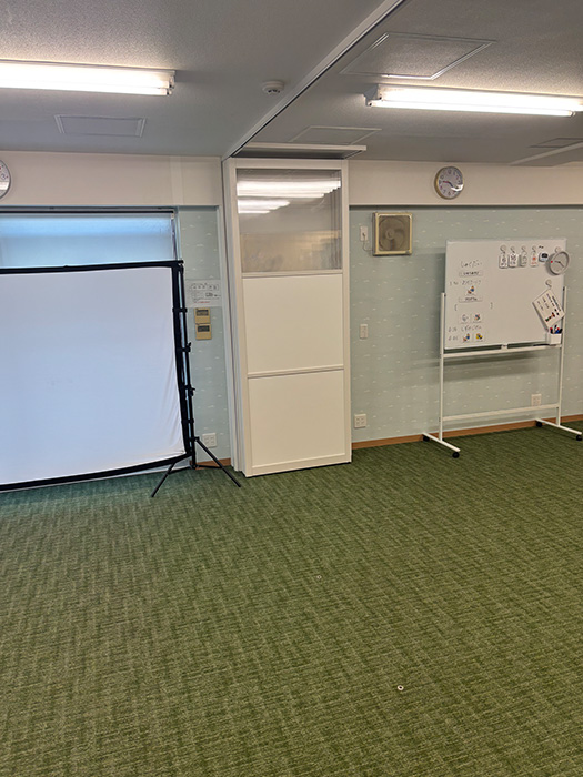 可動式パーテーション工事2