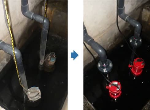 給排水・設備機器改修工事